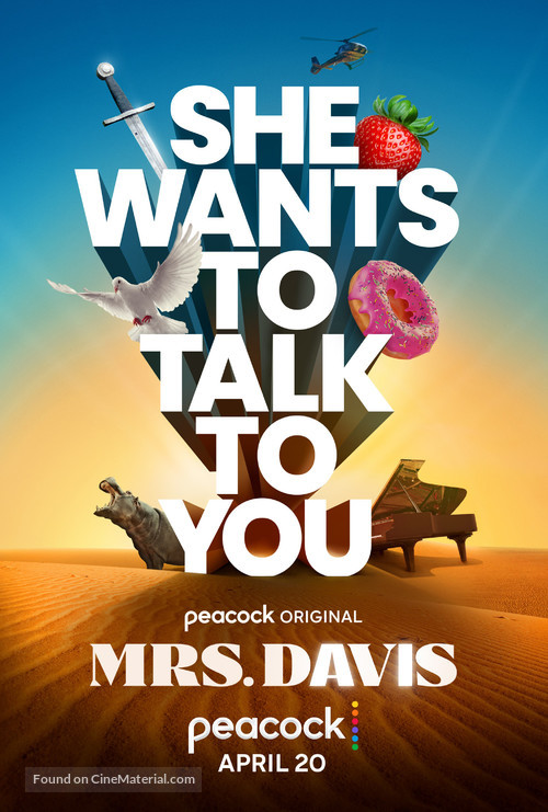 &quot;Mrs. Davis&quot; - Movie Poster