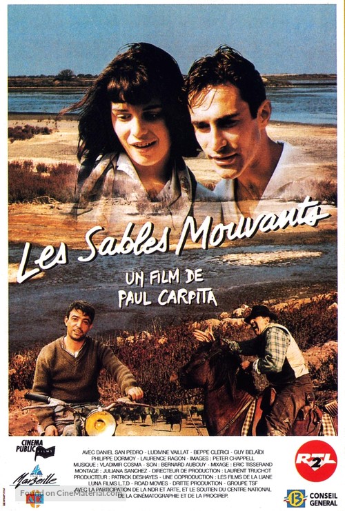 Les sables mouvants - French Movie Poster