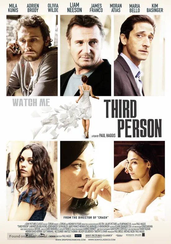 Third Person Movie Anna And Her Father Third Person (2014) movie poster