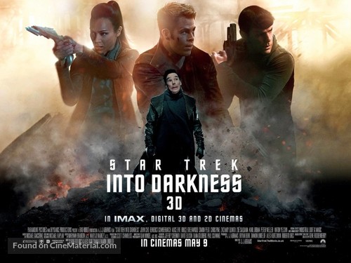 Star Trek Into Darkness - British Movie Poster