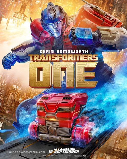 Transformers One - Malaysian Movie Poster