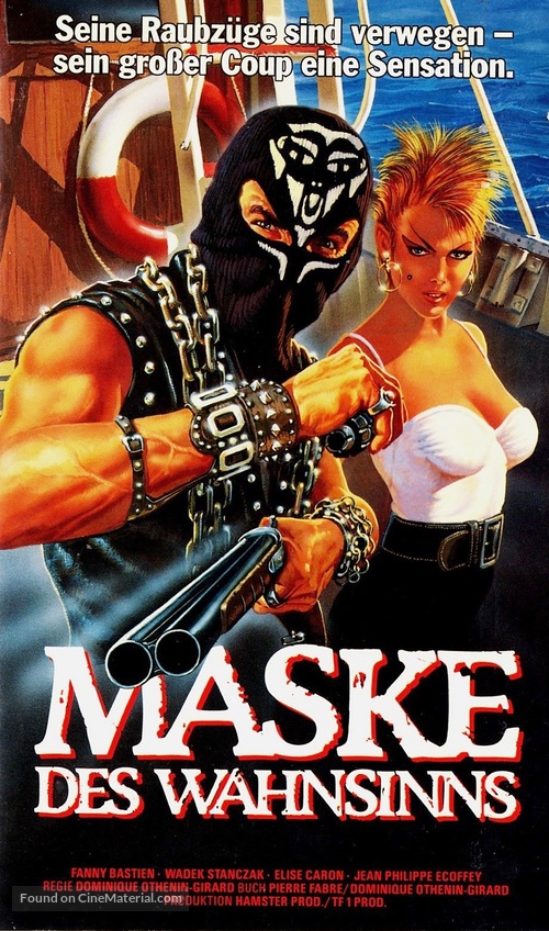 &quot;S&eacute;rie noire&quot; Pi&egrave;ge &agrave; flics - German VHS movie cover