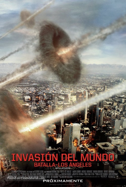 Battle: Los Angeles - Mexican Movie Poster