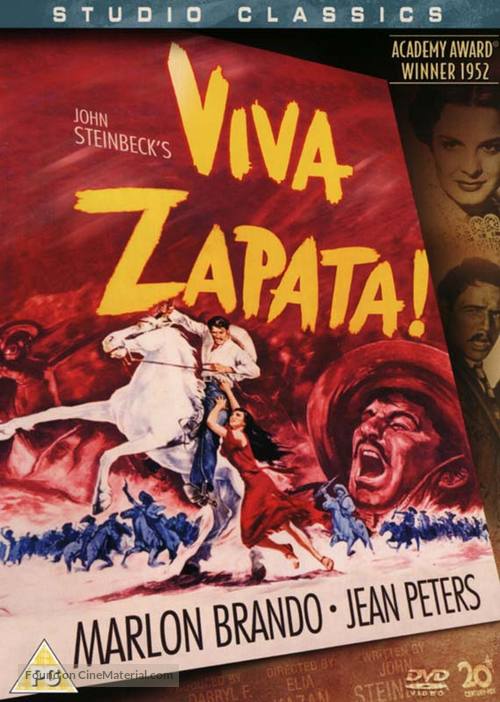 Viva Zapata! - British DVD movie cover