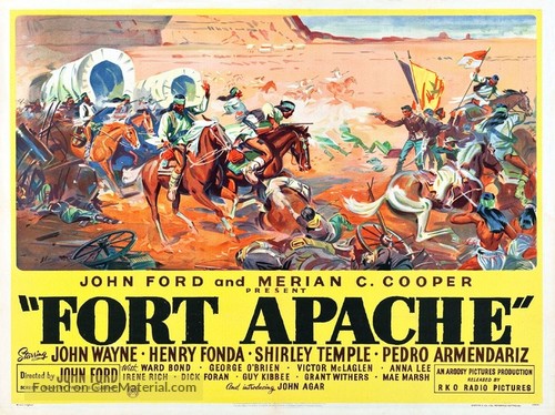 Fort Apache - British Movie Poster
