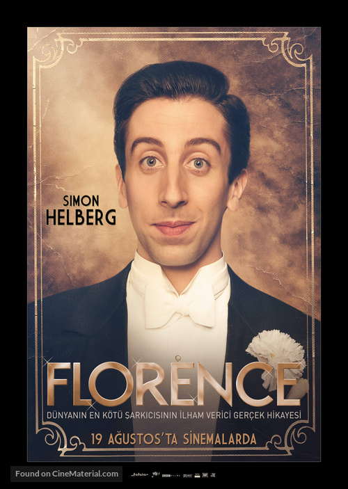 Florence Foster Jenkins - Turkish Movie Poster