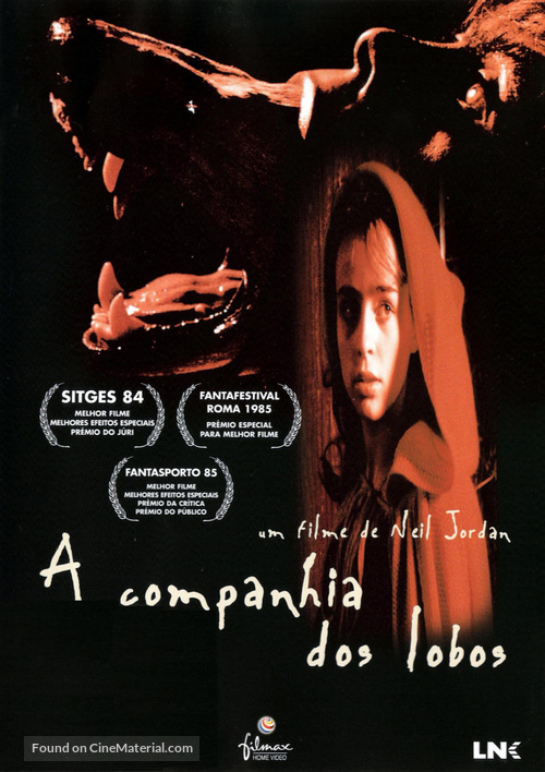 The Company of Wolves - Portuguese DVD movie cover