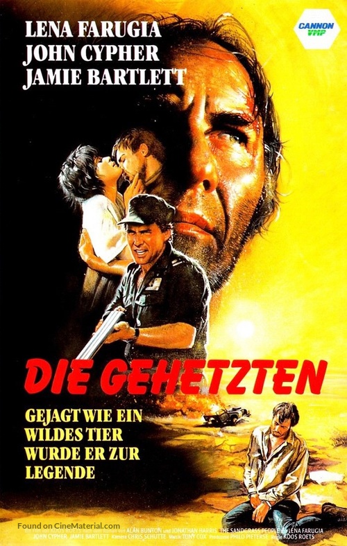 The Sandgrass People - German VHS movie cover