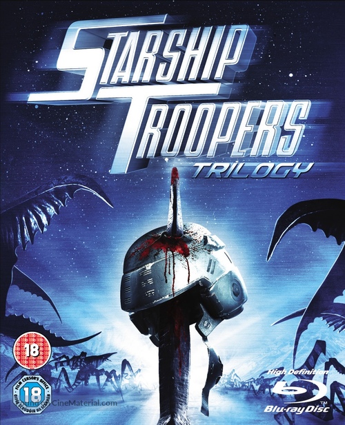 Starship Troopers - British Movie Cover