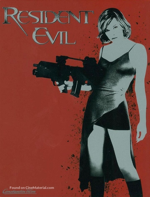 Resident Evil - German Blu-Ray movie cover