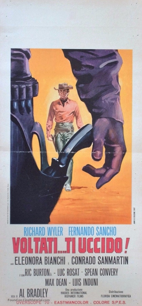 Voltati... ti uccido! - Italian Movie Poster