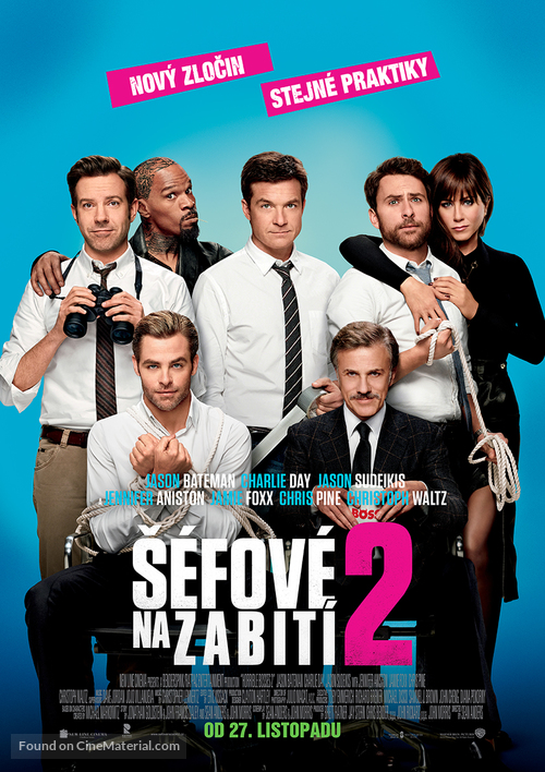 Horrible Bosses 2 - Czech Movie Poster