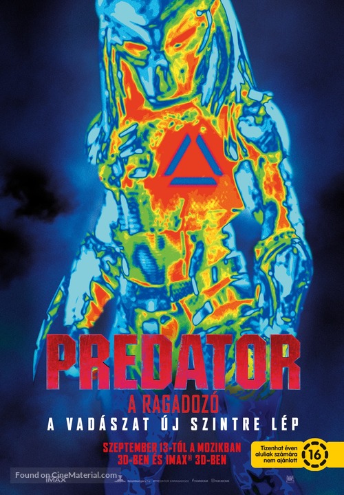 The Predator - Hungarian Movie Poster