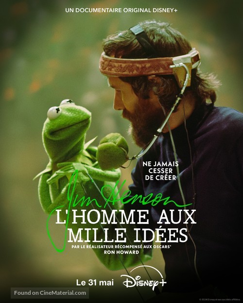 Jim Henson Idea Man - French Movie Poster