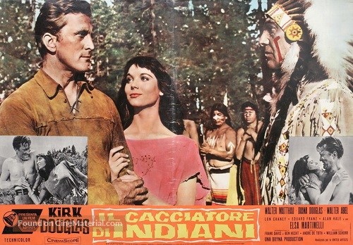 The Indian Fighter - Italian poster