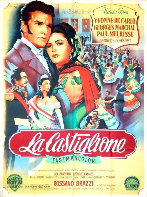 La contessa di Castiglione - French Movie Poster