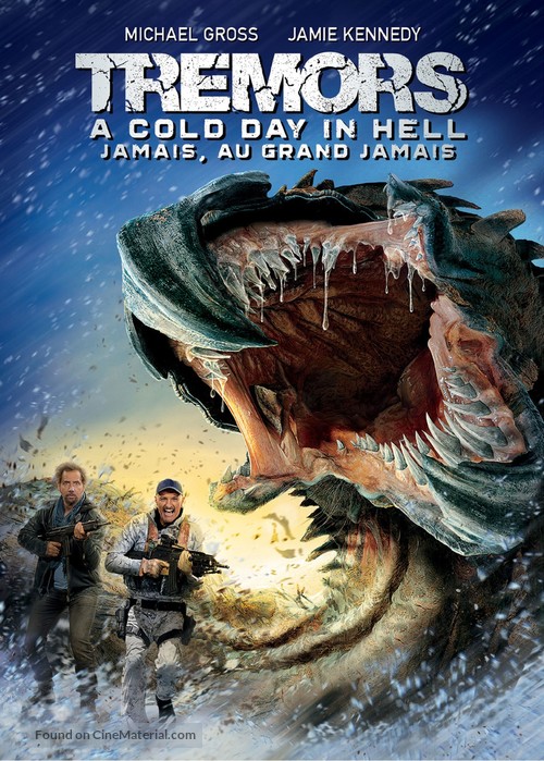 Tremors: A Cold Day in Hell - French Movie Cover