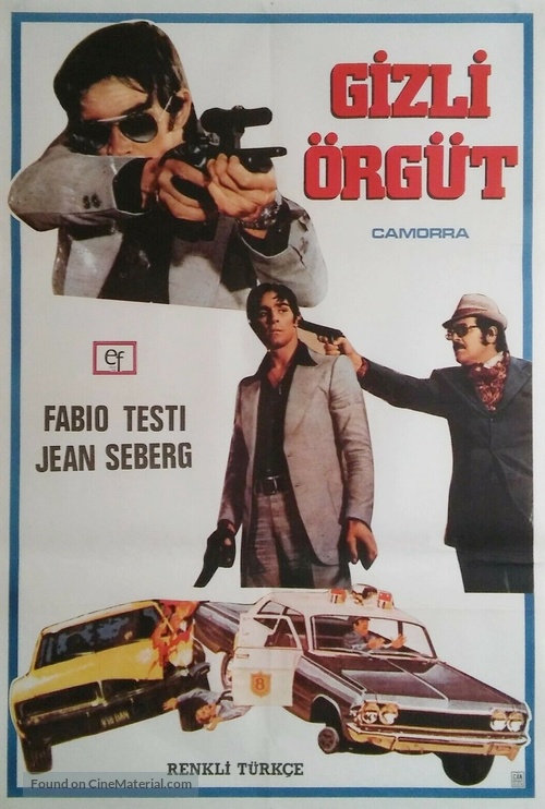 Camorra - Turkish Movie Poster