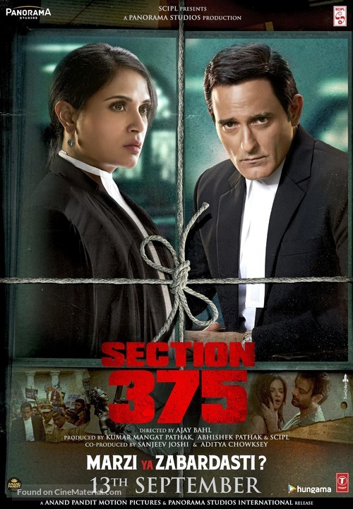 Section 375 - Indian Movie Poster