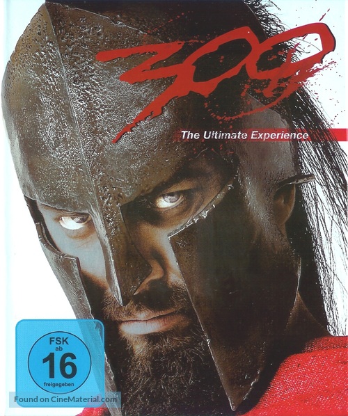 300 - German Blu-Ray movie cover