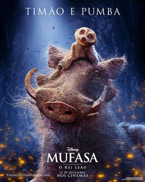 Mufasa: The Lion King - Brazilian Movie Poster