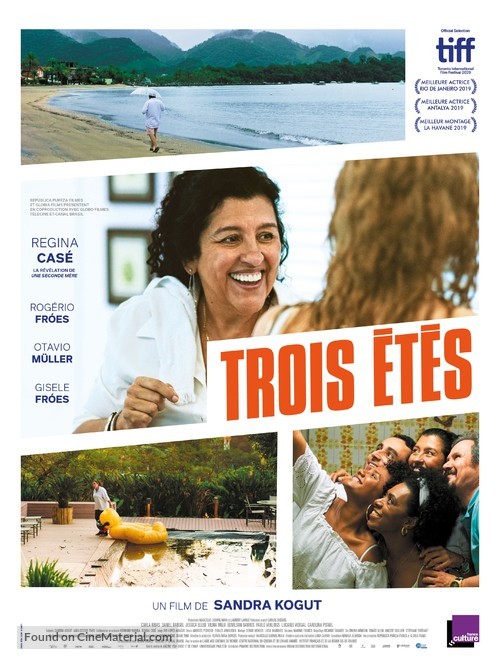 Tr&ecirc;s Ver&otilde;es - French Movie Poster