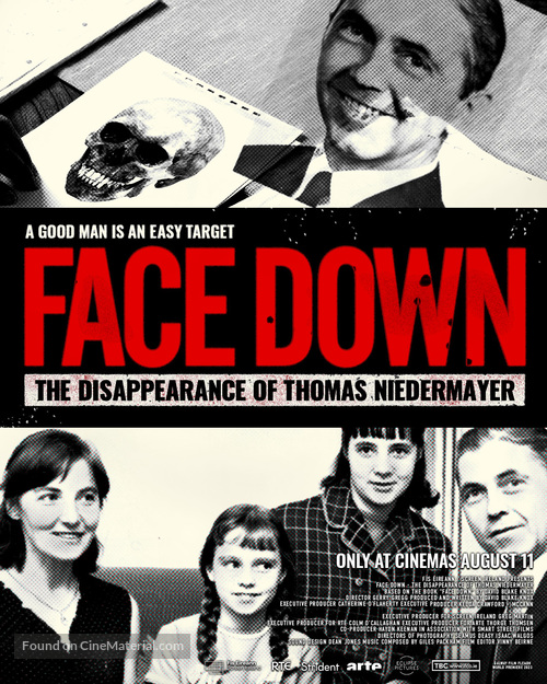 Face Down - Irish Movie Poster