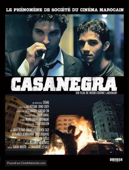 Casanegra - French Movie Poster