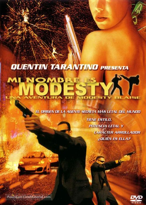 My Name Is Modesty - Spanish poster