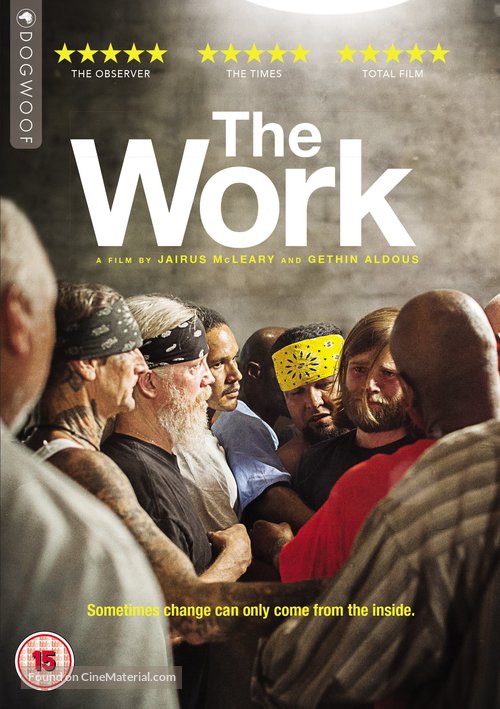 The Work - British DVD movie cover