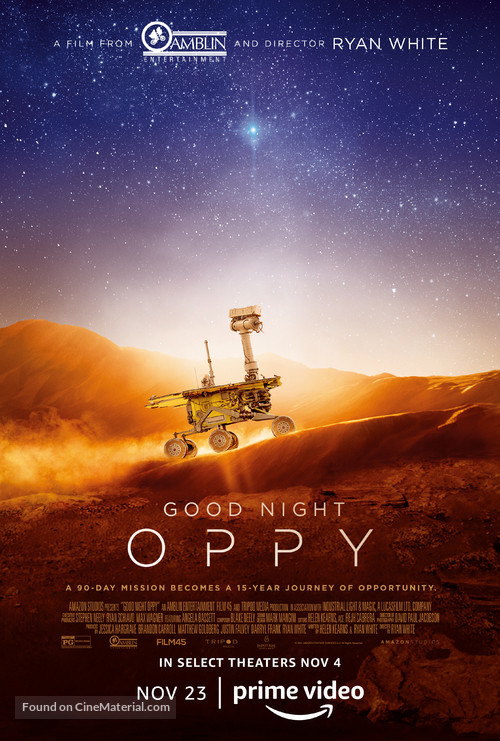 Good Night Oppy - Movie Poster