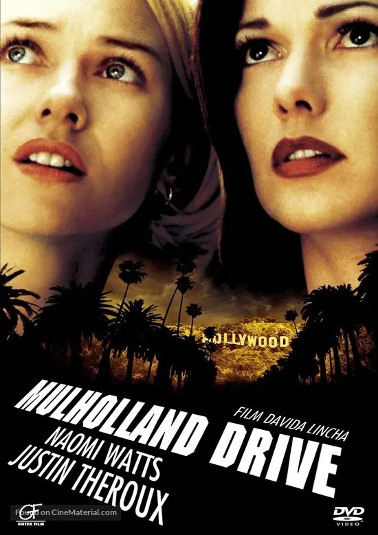 Mulholland Dr. - Polish DVD movie cover