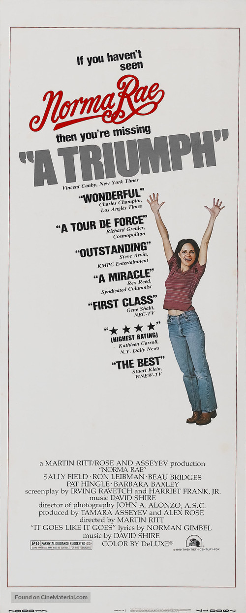 Norma Rae - Movie Poster