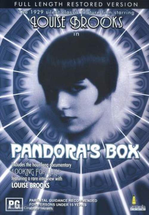 Die B&uuml;chse der Pandora - Australian DVD movie cover