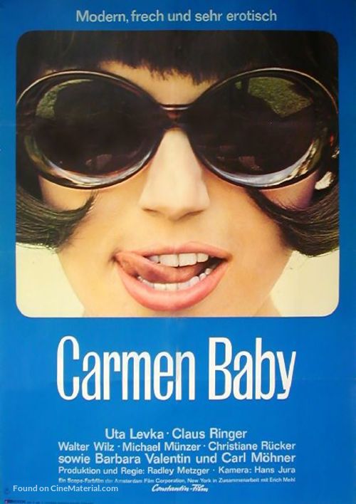 Carmen, Baby - German Movie Poster