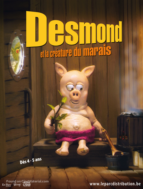 Desmond &amp; tr&auml;skpatraskf&auml;llan - Belgian Movie Poster