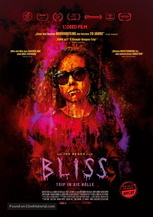 Bliss - German Movie Poster