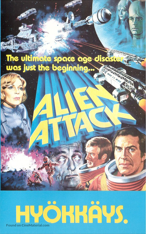 Alien Attack - Finnish VHS movie cover