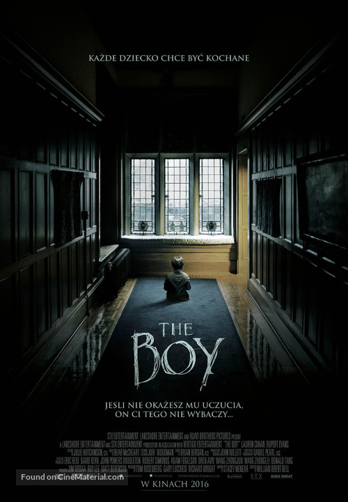 The Boy - Polish Movie Poster