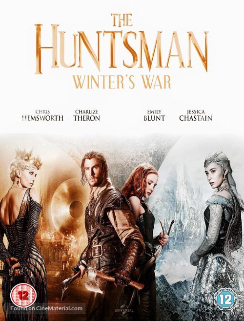 The Huntsman: Winter&#039;s War - British Movie Cover