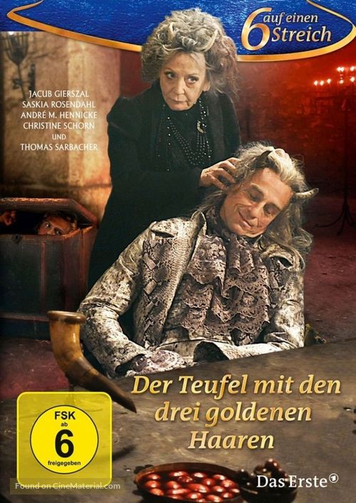 Der Teufel mit den drei goldenen Haaren - German DVD movie cover