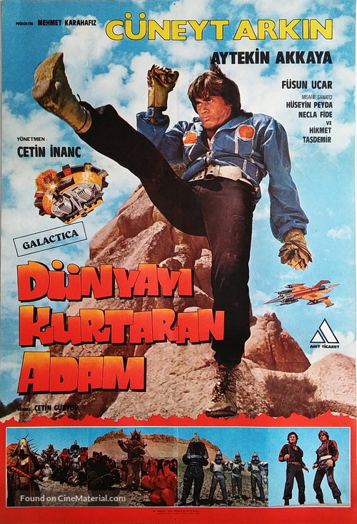 D&uuml;nyayi kurtaran adam - Turkish Movie Poster