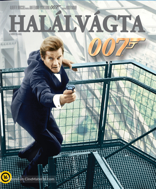 A View To A Kill - Hungarian Blu-Ray movie cover