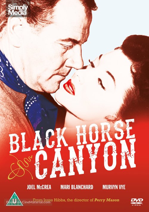 Black Horse Canyon - British DVD movie cover
