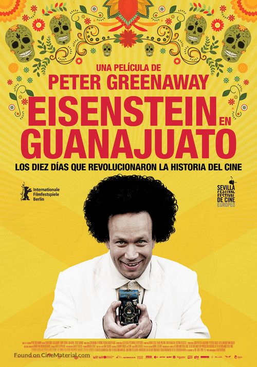 Eisenstein in Guanajuato - Spanish Movie Poster
