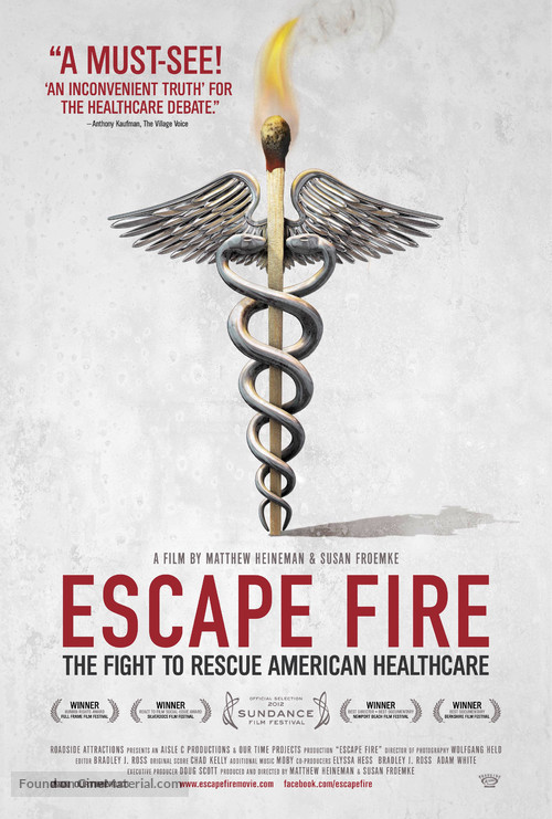 Escape Fire: The Fight to Rescue American Healthcare - Movie Poster