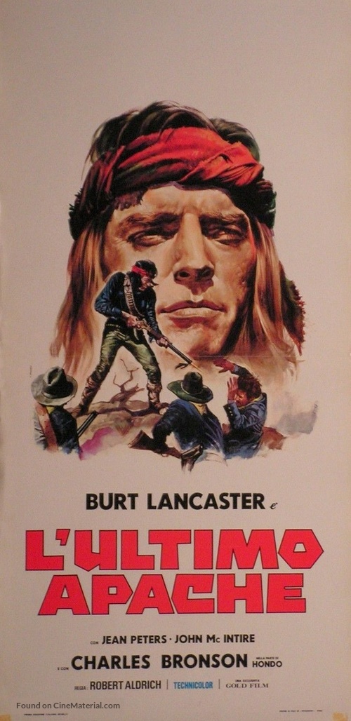 Apache - Italian Movie Poster