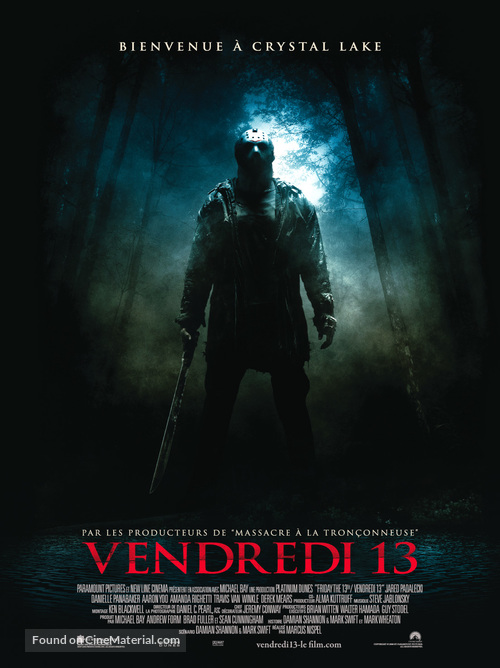 Friday the 13th - French Movie Poster