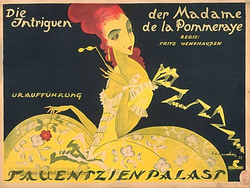 Die Intrigen der Madame de la Pommeraye - German Movie Poster