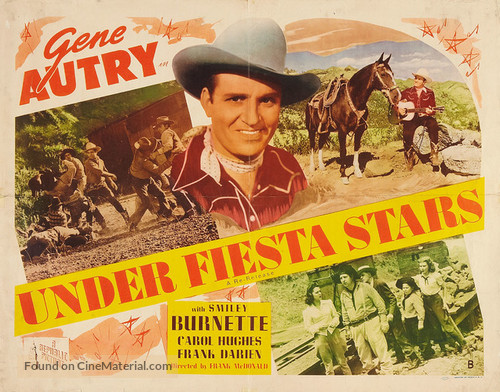 Under Fiesta Stars - Re-release movie poster